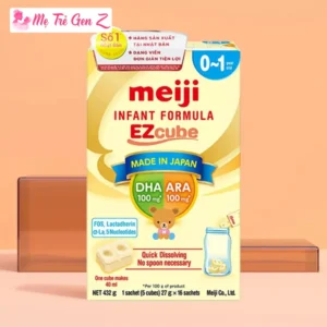 Sữa Meiji Của Nhật Cho Trẻ Sơ Sinh - Thanh Sữa Meiji Thanh Số 0 - Nhập Khẩu 27g