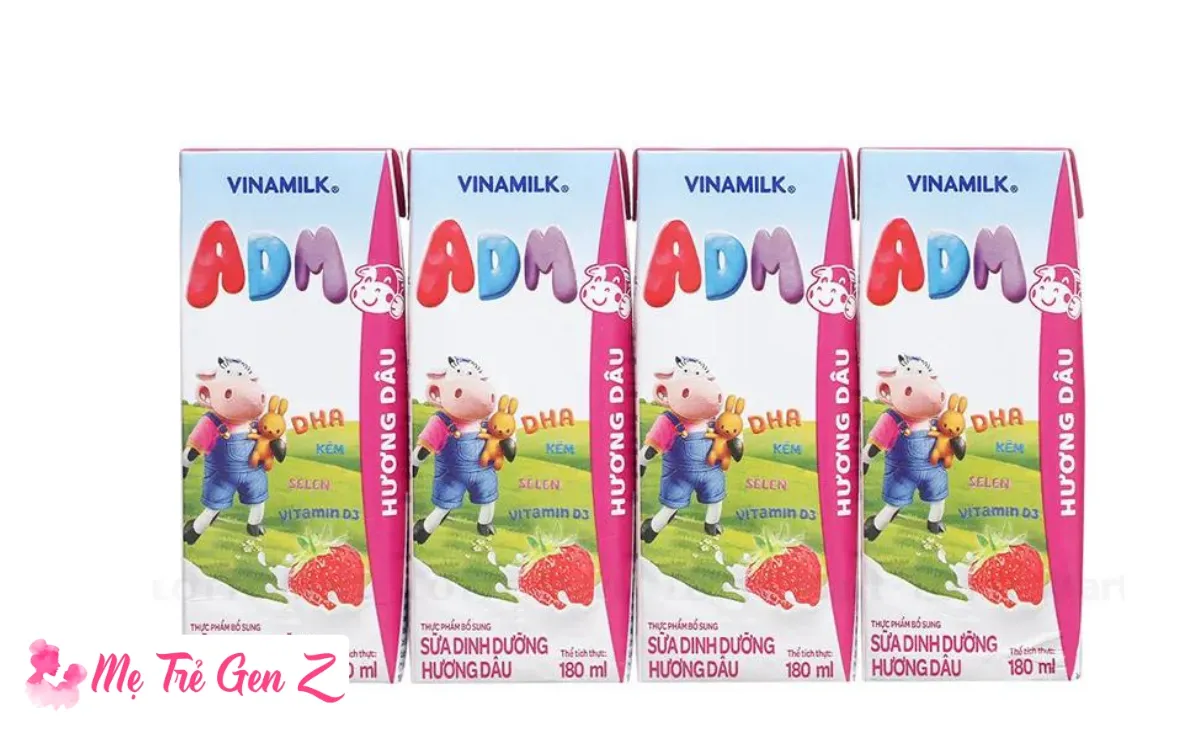 Thành phần sữa tiệt trùng Vinamilk ADM