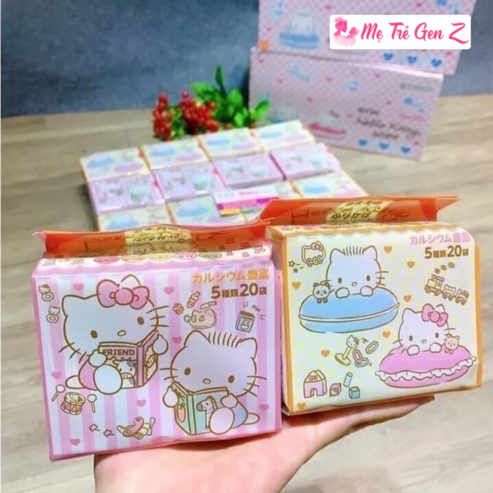 Công dụng gia vị rắc cơm Hello Kitty