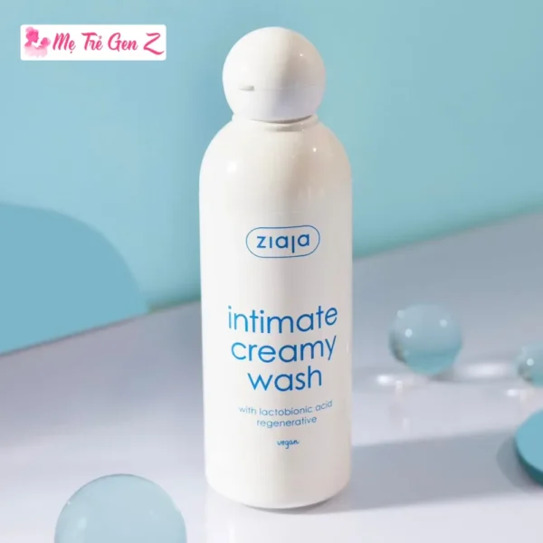 Dung Dịch Vệ Sinh Phụ Nữ Intimate With Hyaluronic Acid ZIAJA - Hỗ Trợ Dưỡng Ẩm, Làm Sạch