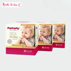 Khăn Vải Không Dệt MAMAMY - Combo 3 Hộp Khăn Khô Đa Năng MAMAMY An Toàn Cho Bé