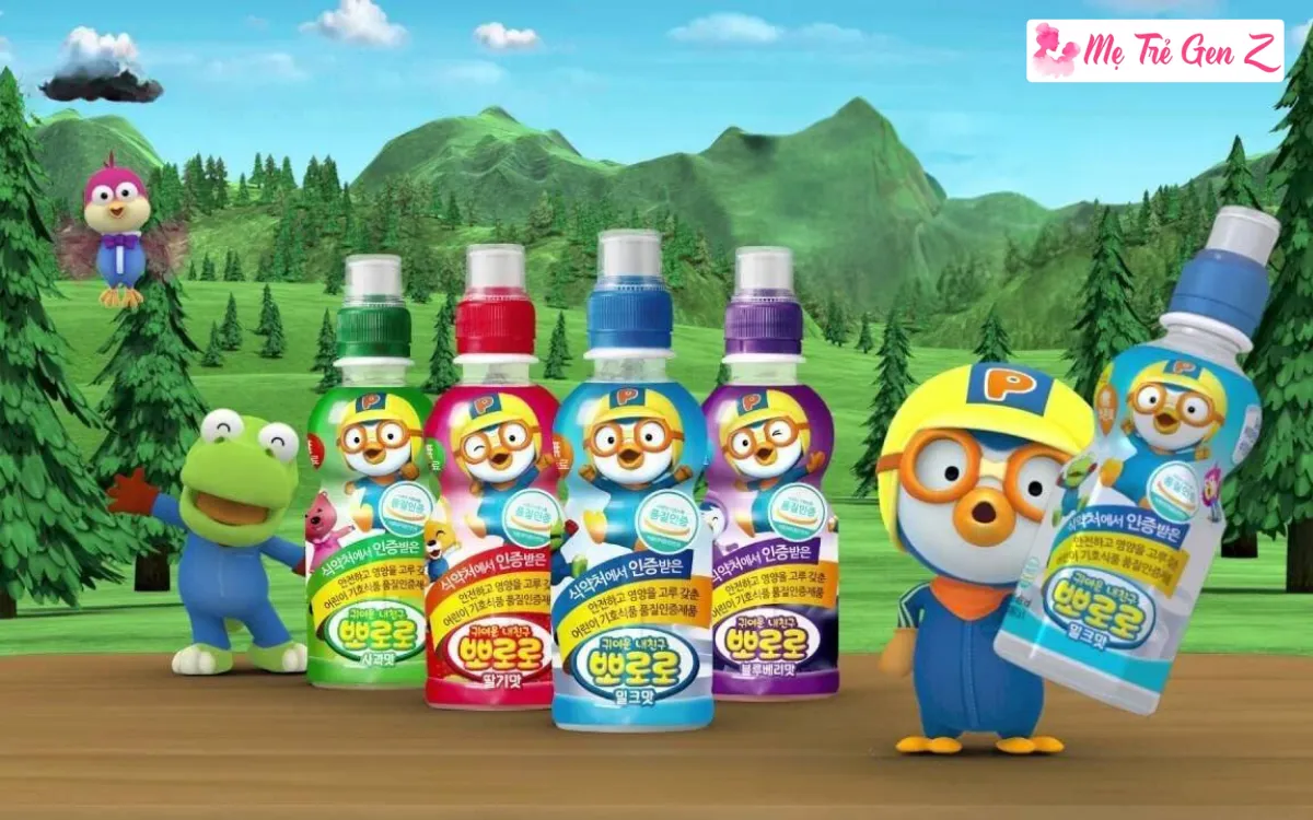 Nước Pororo cho bé mấy tuổi?