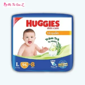 Tã Quần Huggies Tràm Trà Tự Nhiên SKINCARE Pants Mega Jumbo - SIÊU NHIỀU MIẾNG