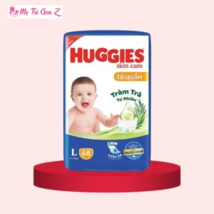 Tã Quần Huggies Tràm Trà Tự Nhiên SKINCARE Pants Mega Jumbo - SIÊU NHIỀU MIẾNG