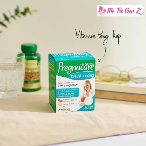 Vitamin Tổng Hợp Pregnacare Sau Sinh Từ Anh - Lợi Sữa, Tăng Đề Kháng Cho Mẹ Cho Con Bú Sau Sinh